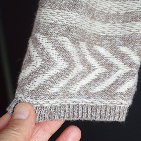 Lucky Brand | Aztec Open Front Cardigan - Picture 4 of 5